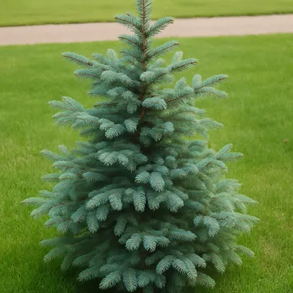 Ель колючая Глаука